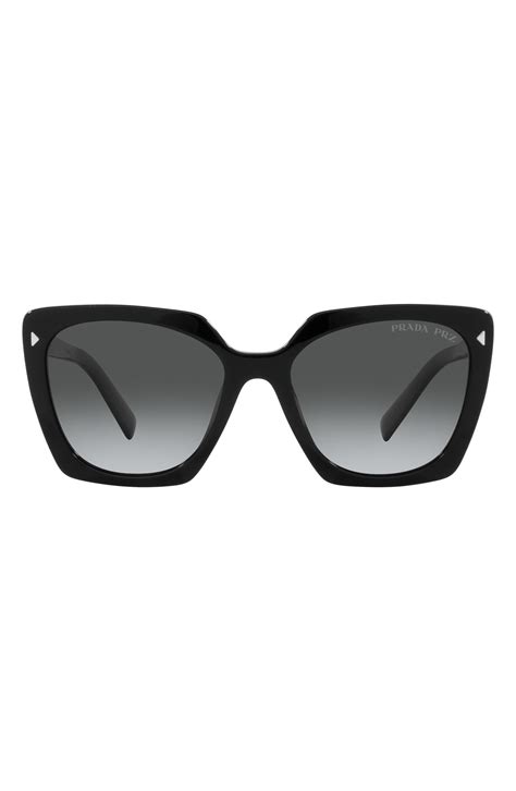 prada conceptual 59mm rectangle sunglasses|prada 55mm square sunglasses.